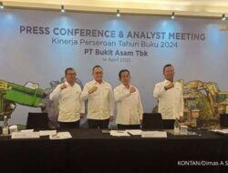 PTBA Genjot Diversifikasi dan Efisiensi, Ekspor Batubara Lesu