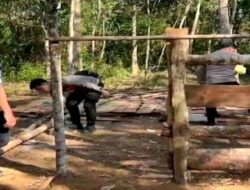 Polres OKU Selatan Gerebek Arena Sabung Ayam Digedung Nyawa Komitmen Tegakkan Hukum dan Jaga Moral Generasi Muda.
