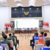 Pangdam XII/Tpr Ikuti Rakor Percepatan Darurat Bencana Kabut Asap Akibat Karhutla di Kalbar