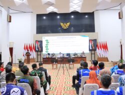 Pangdam XII/Tpr Ikuti Rakor Percepatan Darurat Bencana Kabut Asap Akibat Karhutla di Kalbar