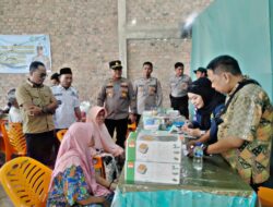 Polsek Sandes Adakan Pengobatan Gratis dan Dokling