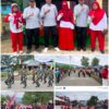 Gerak Jalan Semarakkan HUT RI Ke -80 Di Kecamatan Wasile