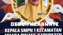 HUT RI 80, Kepala SMPN 1 Kecamatan Muara Pinang, Kabupaten Empat Lawang