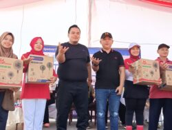 Kawan HD Laksanakan Jalan Santai Dan Senam Sehat Di Lapangan Bola Prekos Palembang, Semarak HUT RI 80