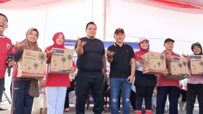 Kawan HD Laksanakan Jalan Santai Dan Senam Sehat Di Lapangan Bola Prekos Palembang, Semarak HUT RI 80