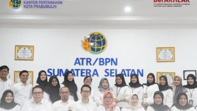 Perkuat Tata Kelola, Kantah Prabumulih Hadiri Pendampingan Pengadaan