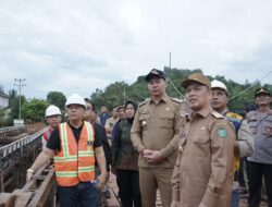 Peningkatan Jembatan Sejiram-Semitau, Gubernur Norsan: Pembangunan Fokus daerah Pedalaman