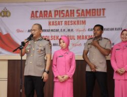 Polres Nagan Raya Gelar Sertijab Kasat Reskrim dan Kapolsek Darul Makmur, Dilanjutkan Pisah Sambut
