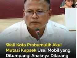 Wako Prabumulih Terancam Didemo, Diminta Dicopot dari Jabatannya