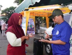 Dekatkan Pelayanan, BPJS Kesehatan Cabang Palembang Turunkan Mobil Keliling di Event Jalan Santai