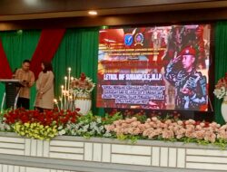 Pisah Sambut Dandim 1204/Sanggau, Letkol Inf Subandi Serahkan Tugas kepada Letkol Kav Slamet Purwanto