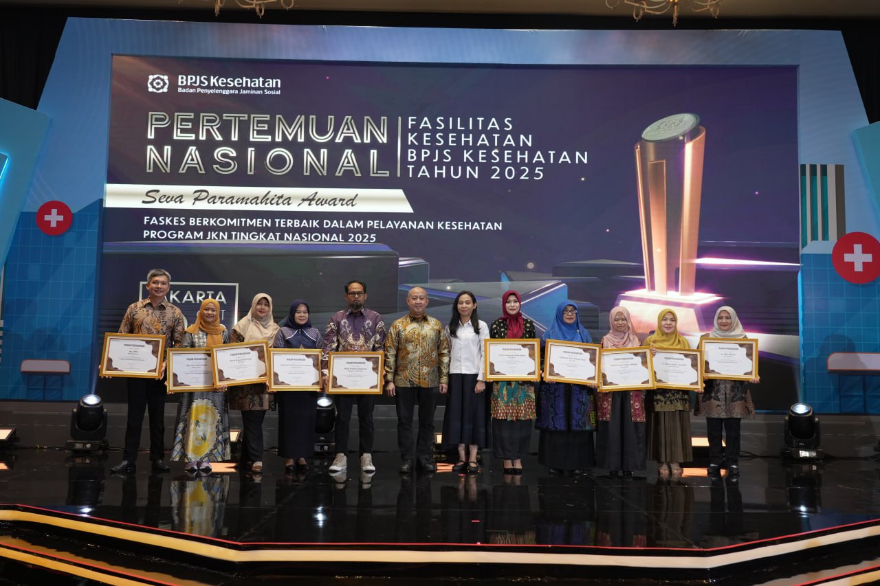 Nobatkan Faskes Terbaik 2025, BPJS Kesehatan Berikan Penghargaan