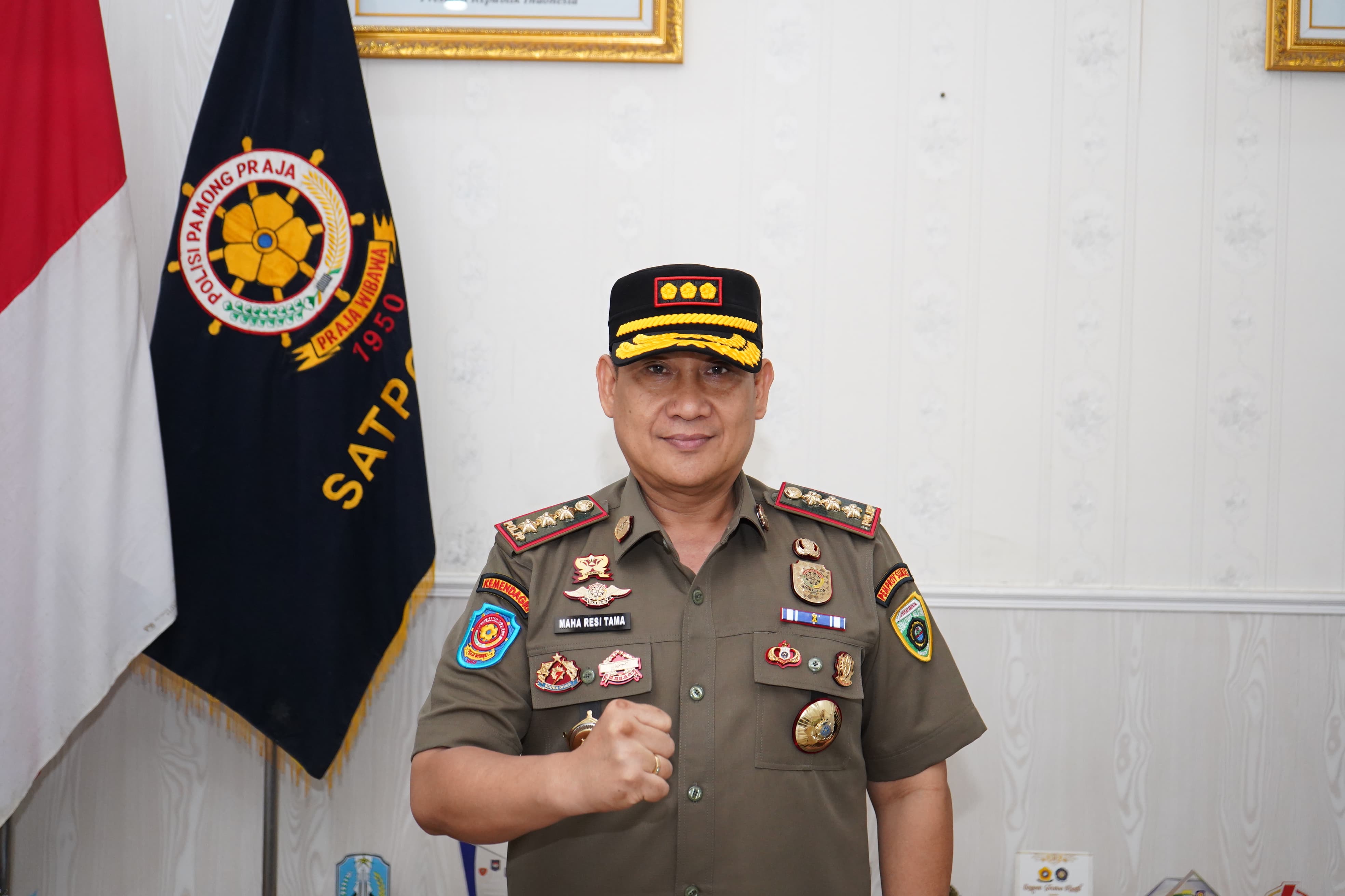 Figur seorang PLT Kasat Pol PP Provinsi Sumatera Selatan