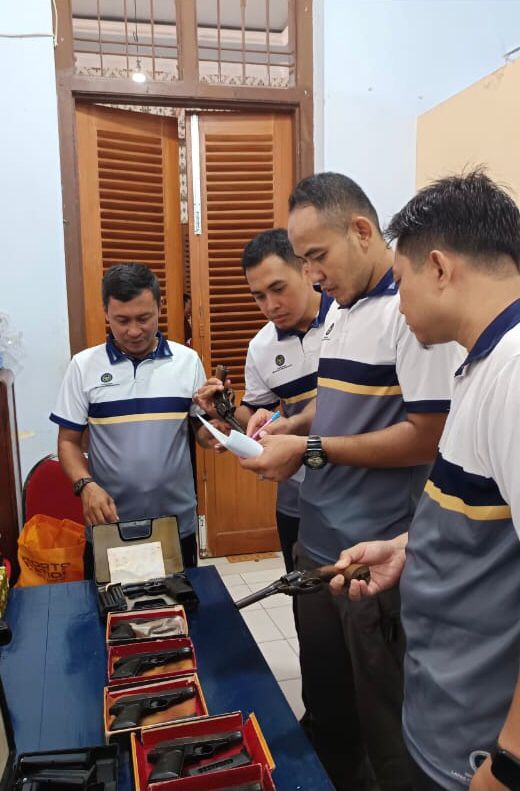 Pemeriksaan Senpi Rutin, Ini Tujuan Lapas Pamekasan