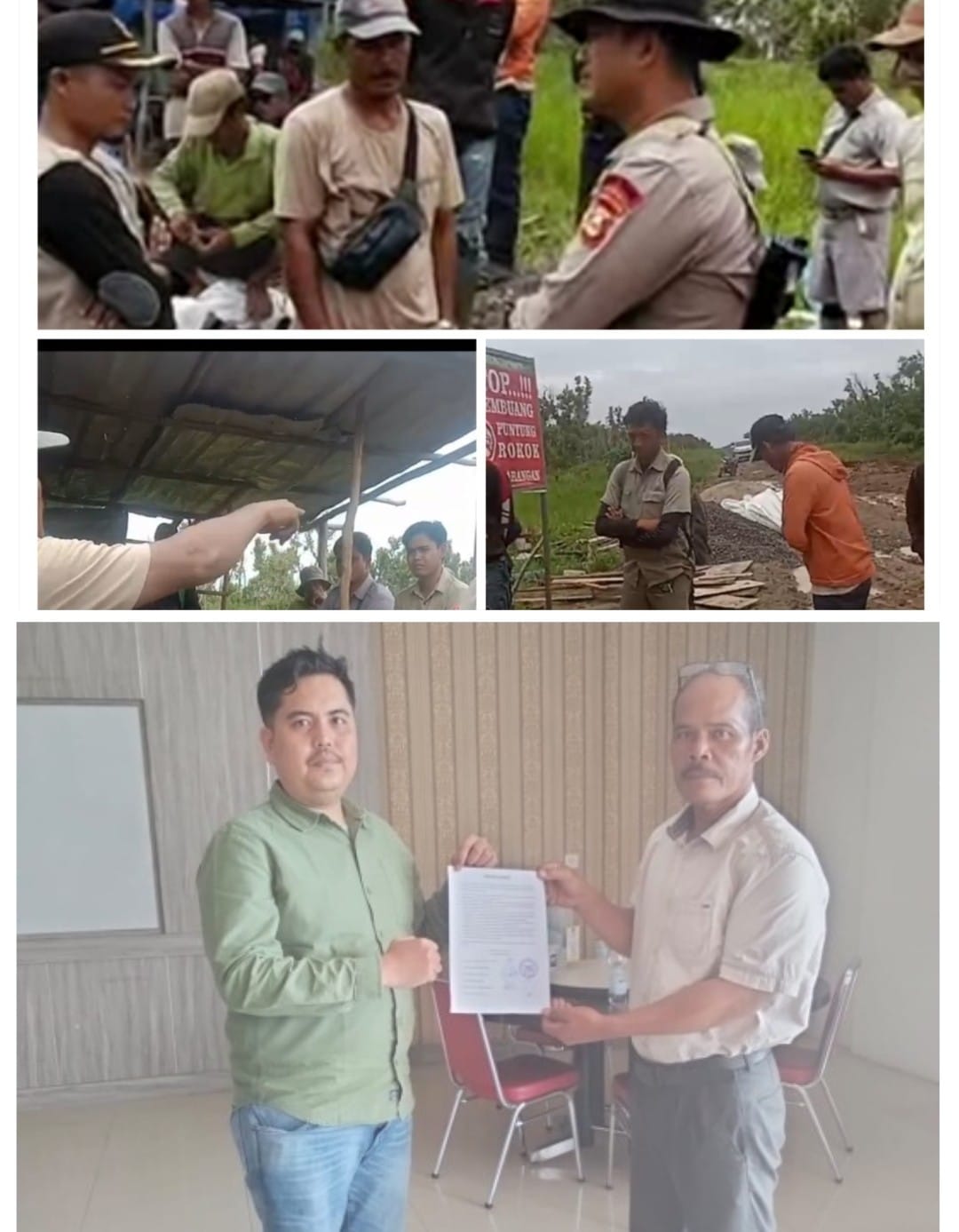 Masyarakat Ulak Pianggu Tuntut Penyelesaian Sengketa dengan PT Kelantan Sakti III