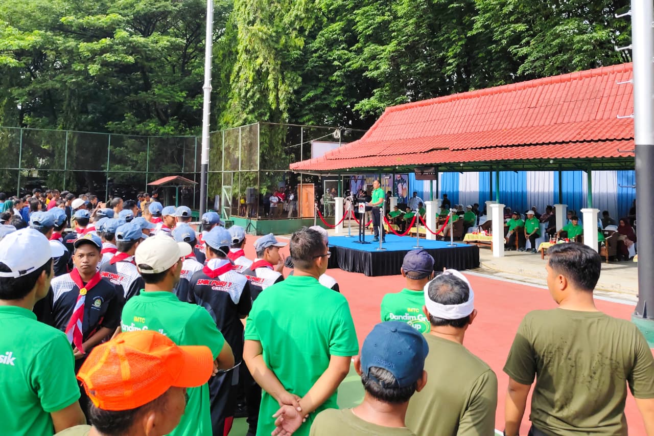 Kejuaraan Tenis Junior TDP Piala Dandim Gresik–IMTC 2025 Resmi Dibuka