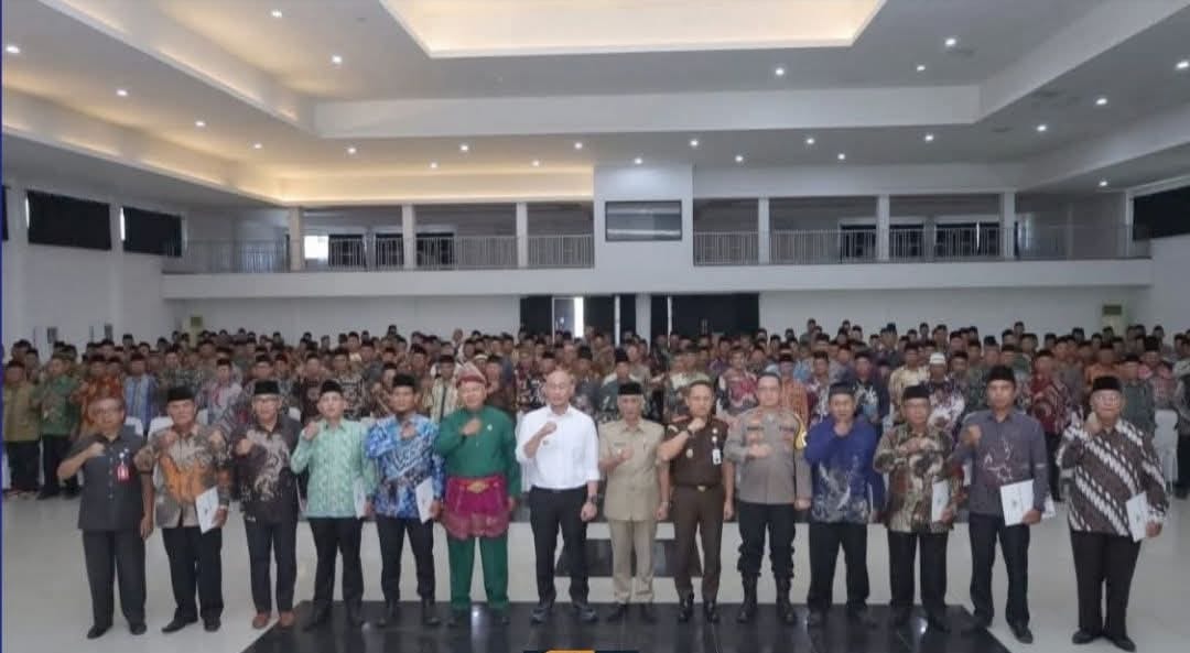 Pengukuhan Pemangku Adat Kelurahan Se-Kota Lubuklinggau.