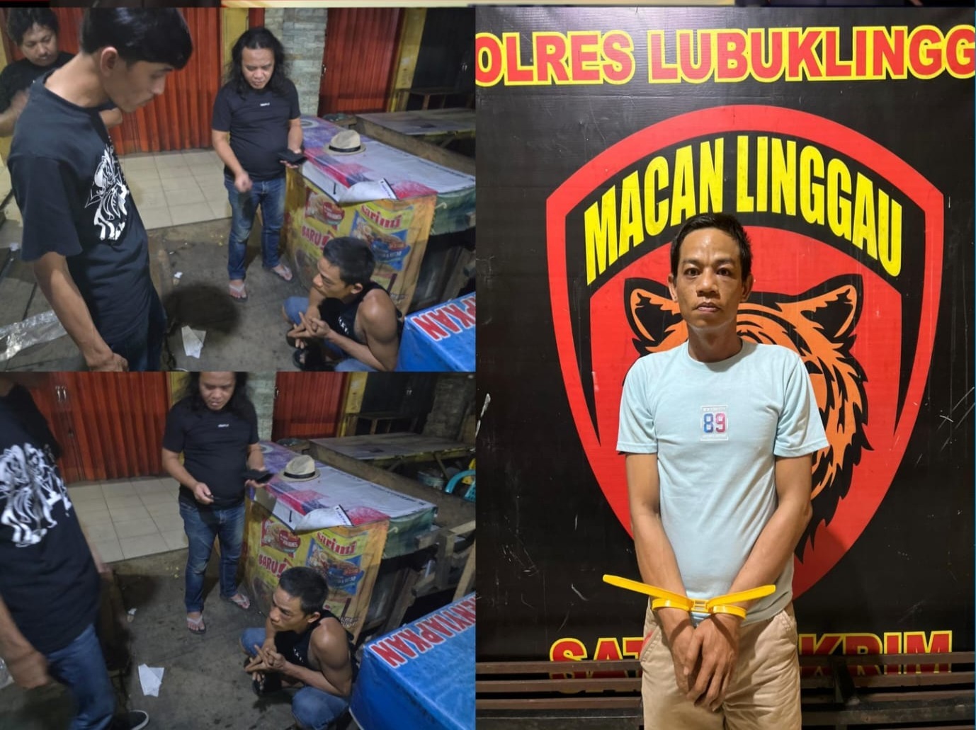 Macan Linggau, Tangkap Pelaku Kasus Pencurian