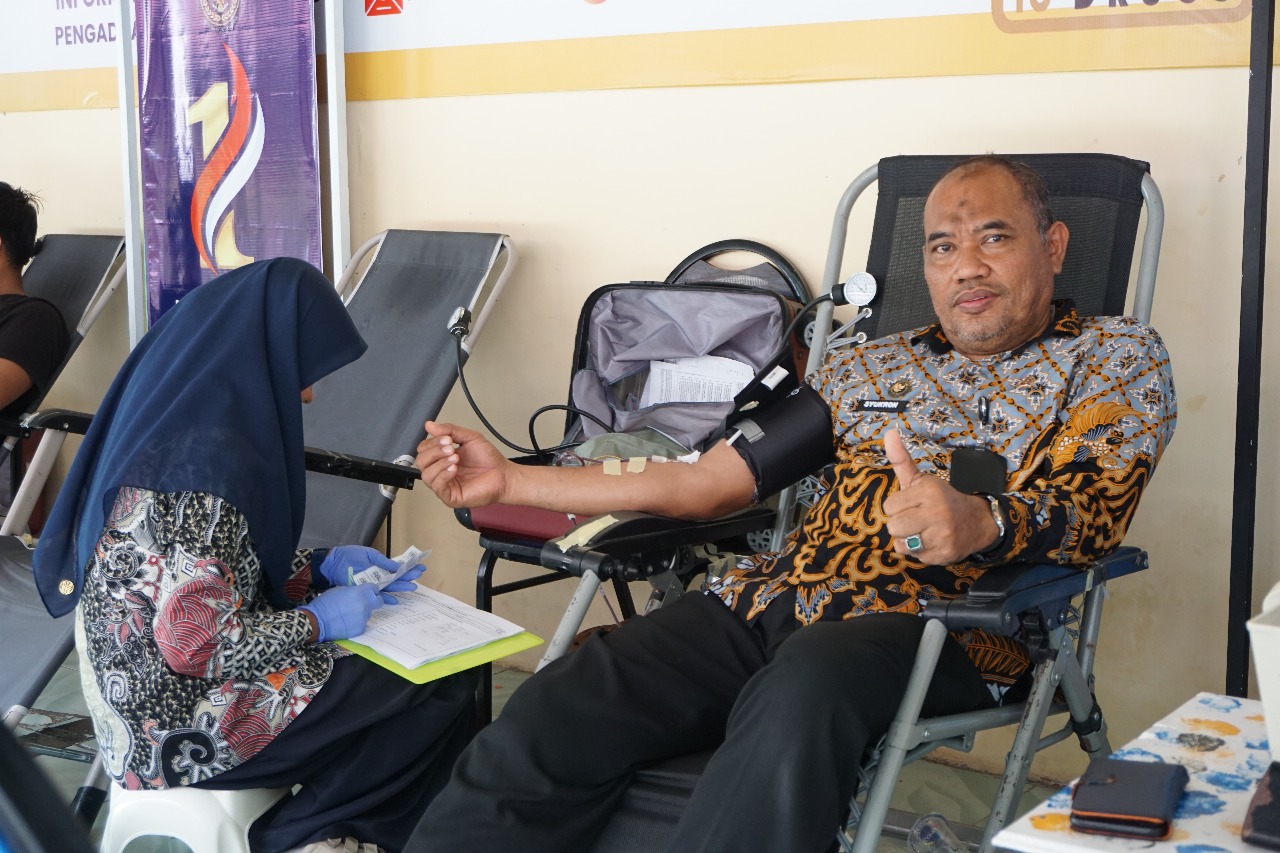 Donor Darah, Lapas Pamekasan Peringatan Hari Bakti Kemeimipas 2025