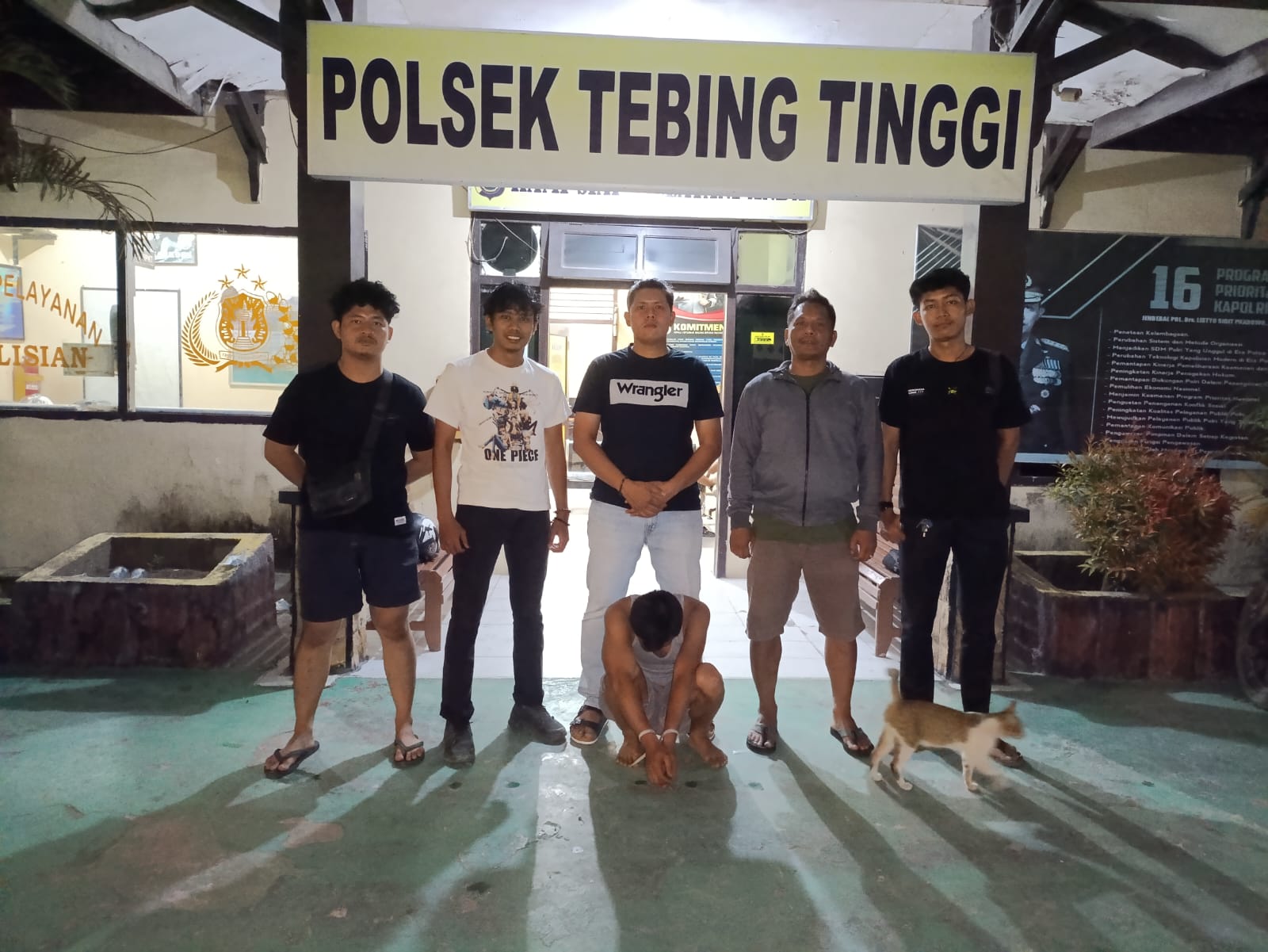 Polsel Tebing Tinggi Ungkap Kasus Tindak Pindana Penyalagunaan Narkotika Jenis Sabu
