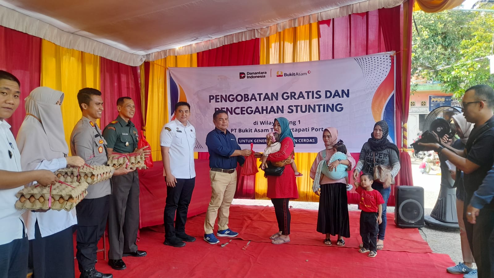 Aksi Nyata PTBA: Tingkatkan Kesehatan Warga dan Atasi Stunting