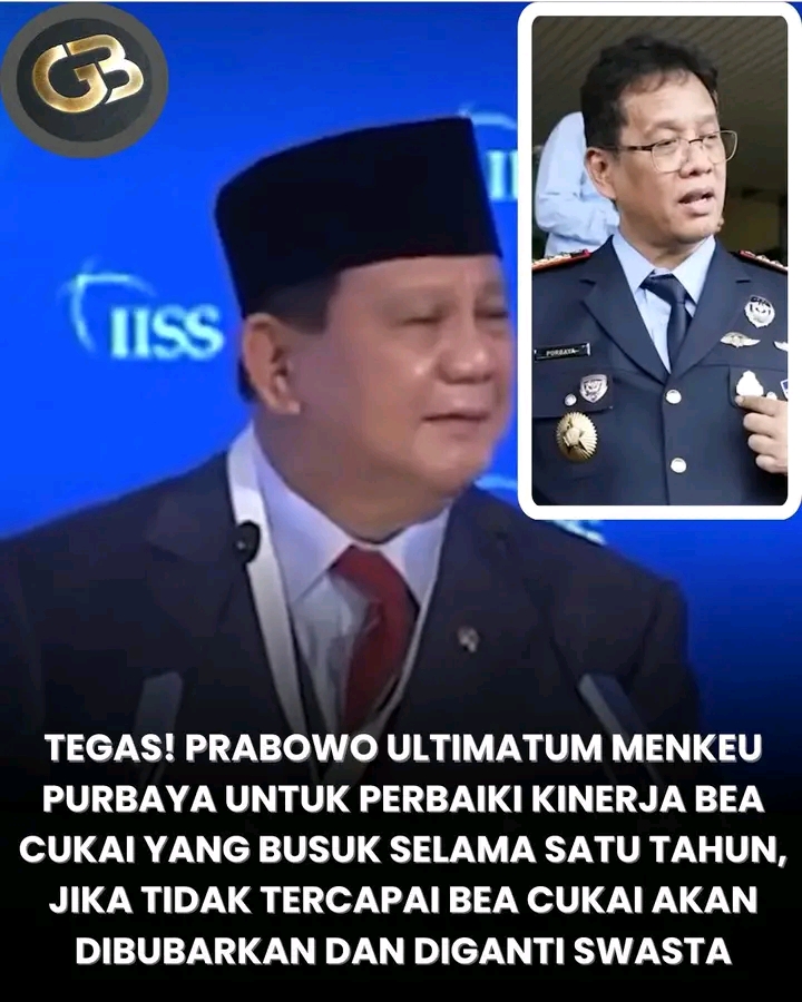 Presiden Prabowo Ultimatum Bea Cukai: “Satu Tahun atau Dibekukan!” – 16 Ribu Pegawai Terancam Dirumahkan
