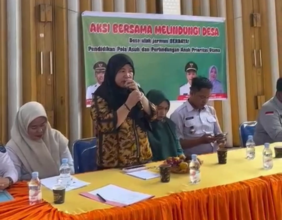 Banyak Narasumber Hadir, Pelatihan DRPPA Warnai Penguatan Kapasitas Desa Ulak Jermun