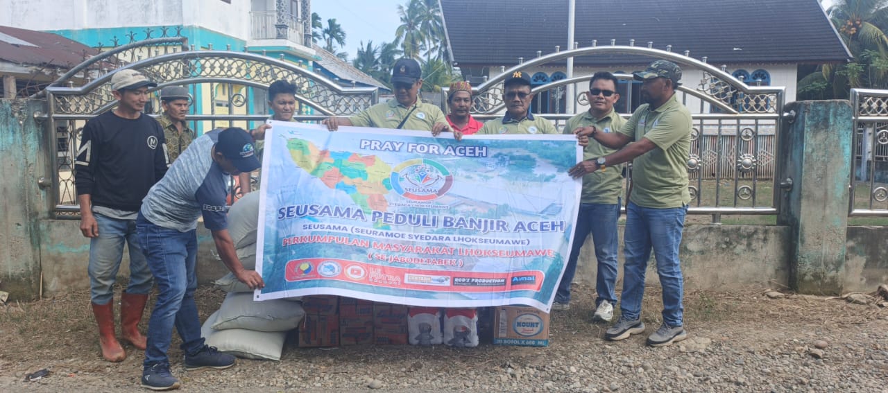 Ikatan Tanpa Batas, Seusama Hadir untuk Warga Lhokseumawe dan Aceh Utara yang Dilanda Banjir