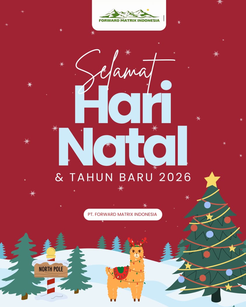 PT Forward Matrix Indonesia Mengucapkan Selamat Hari Natal Dan Tahun Baru 2026