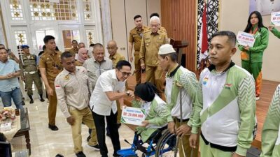 Kucurkan Bonus Rp 12 Miliar Bagi Atlet dan Pelatih Porprov–Peparprov 2025