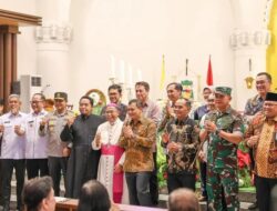 Nataru 2025, Dansat Brimob Dampingi Gubernur dan Kapolda Sumsel Pantau Pengamanan