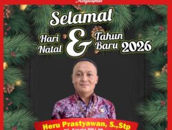 Dinas PUPR Pemkot Tegal Selamat Natal dan Tahun Baru