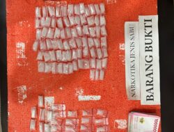 Ungkap Peredaran 114 Paket Sabu, Satres Narkoba Polres Nagan Raya Ringkus Satu Pengedar Diamankan