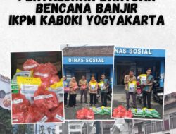 Mahasiswa OKI di Yogyakarta Ulurkan Bantuan untuk Korban Banjir