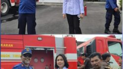 Simulasi Kebakaran Digelar di Lombok Timur, Pegawai Kejaksaan Dilatih Tanggap Darurat