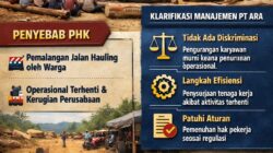 Bukan Diskriminasi, PT ARA Sebut PHK Dampak Langsung Aksi Pemalangan