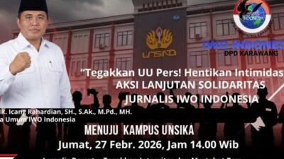 Diduga Halangi Kerja Pers, UNSIKA Disorot Aksi Nasional IWO Indonesia.