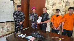 Polres Langkat Terima Pelimpahan Dua Diduga Pelaku Narkotika dari Pos Kamla Pangkalan Susu