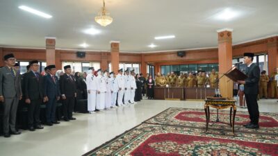 Bupati OKI Rombak Struktur, 115 Pejabat Dilantik Sekaligus
