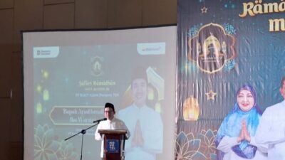 Safari Ramadhan di Palembang, PTBA Santuni Anak Yatim dan Pererat Silaturahmi