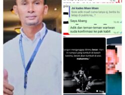 Usai Diberitakan Absen Evaluasi APBDes, Kades Nyaolako Diduga Sentil Wartawan Lewat Pesan WhatsApp