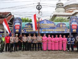 Kapolres Nagan Raya Cek Kesiapan Pos Pengamanan Operasi Ketupat Seulawah 2026