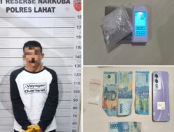 Upaya Licik Pengedar Sabu Di Lahat Gagal, Polisi Temukan Barang Bukti Di Kloset