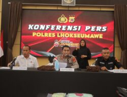 Polres Lhokseumawe Gagalkan Transaksi Sabu 1,5 Kg, Satu Pelaku Ditangkap Tiga DPO