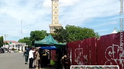 Satpol PP Kabupaten Pidie Tertibkan Pedagang Sesuai Qanun Nomor 1 Tahun 2023