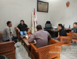 Ketua LLI DPC Kota Metro Ir. Ahmad Ridwan SE Terima Langsung Silaturahmi Kapolres Kota Metro 