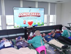 PTBA Gelar Donor Darah, 55 Kantong Terkumpul Dalam Rangka HUT ke-45