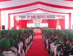 Perkuat Profesionalisme Satuan, Pangdam II/Sriwijaya Tinjau Yonif TP 949/Depati Reksa Dan Tekankan Disiplin Serta Ketahanan Pangan