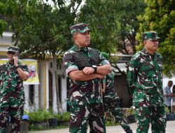 Tinjau Yon TP 949 di OKI, Danrem 044/GAPO Dampingi Pangdam II/Sriwijaya Tekankan Disiplin Prajurit Dan Peran Strategis Di Sektor Pertanian