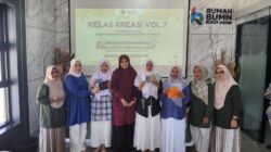 Dorong Kemandirian Ekonomi, PTBA Dan BKMT Muara Enim Gelar Kelas Kreasi Vol.7
